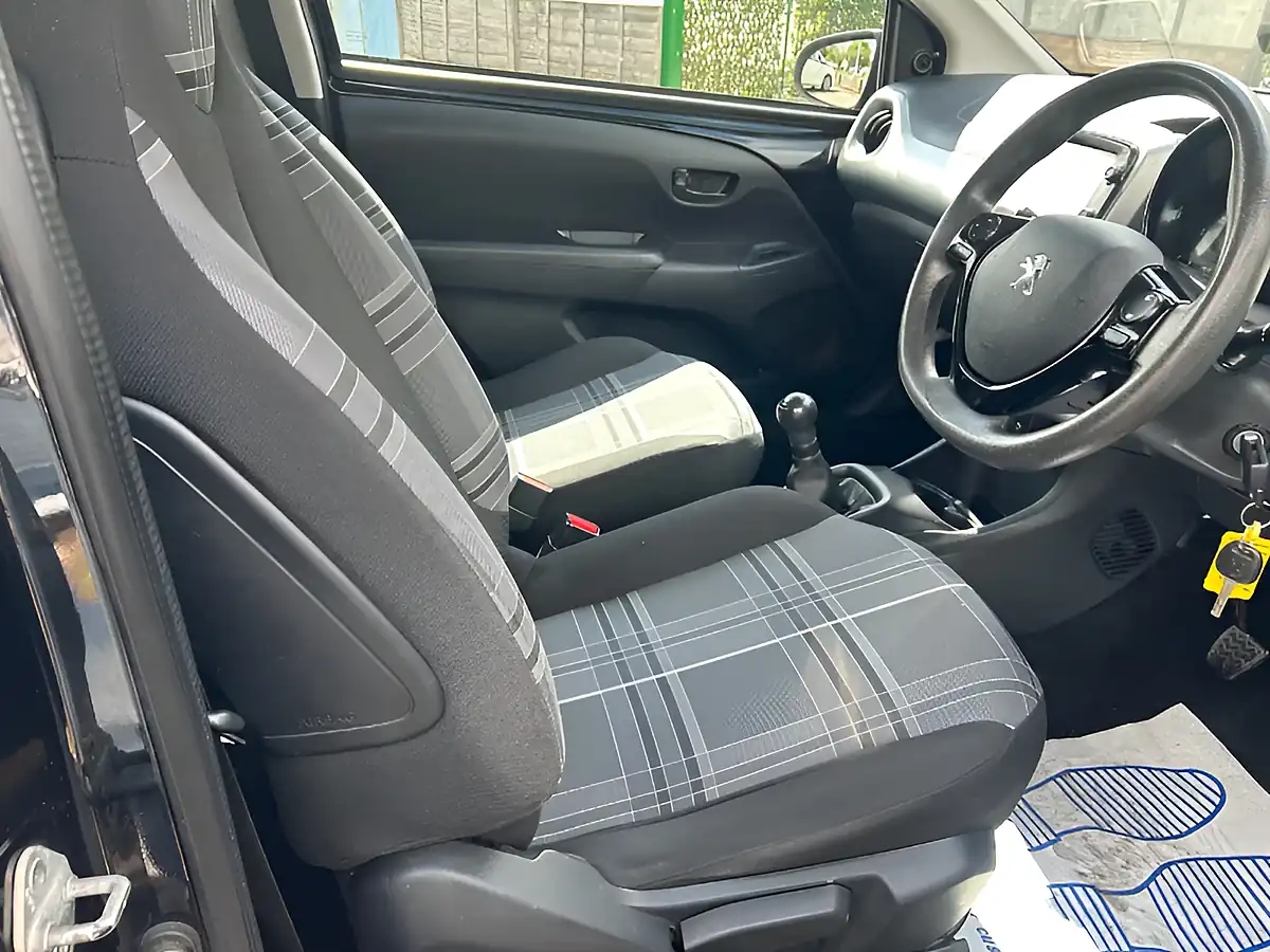 Used 2016 Peugeot 108 Active Black - Interior and Exterior details 12