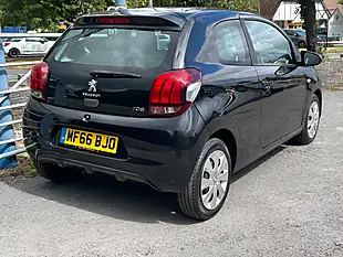 Used 2016 Peugeot 108 Active Black - Interior and Exterior details 4