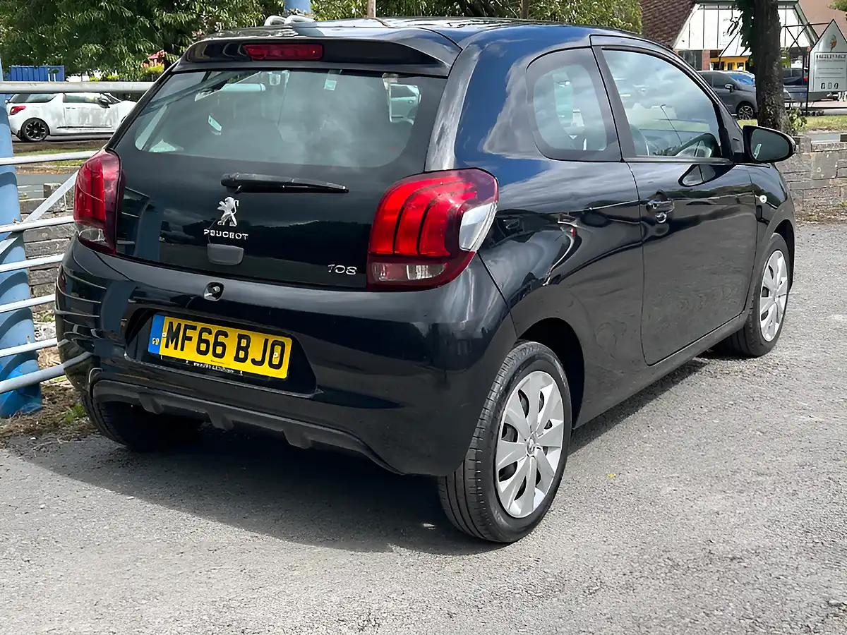 Used 2016 Peugeot 108 Active Black - Interior and Exterior details 4