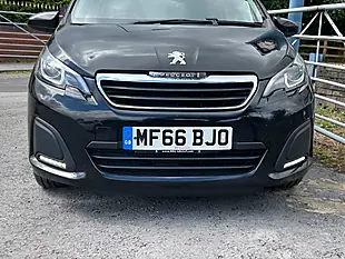 Used 2016 Peugeot 108 Active Black - Interior and Exterior details 9