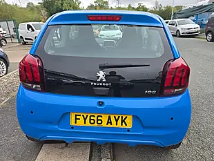 Used 2016 Peugeot 108 Active Blue - Interior and Exterior details 5
