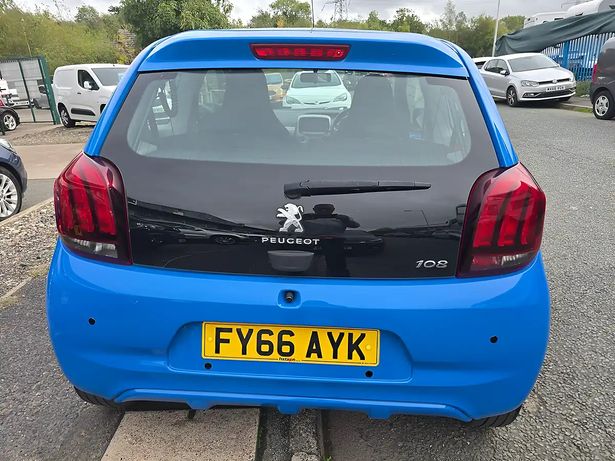 Used 2016 Peugeot 108 Active Blue - Interior and Exterior details 5