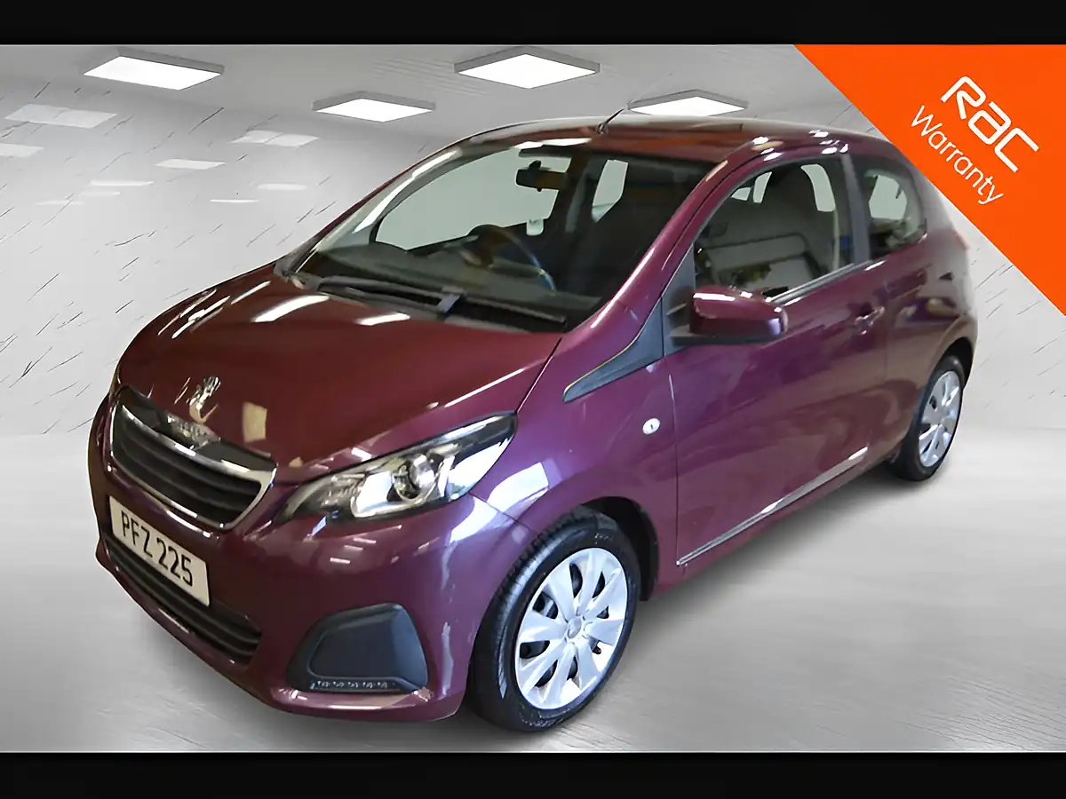 Used 2016 Peugeot 108 Active Purple Berry - Front View