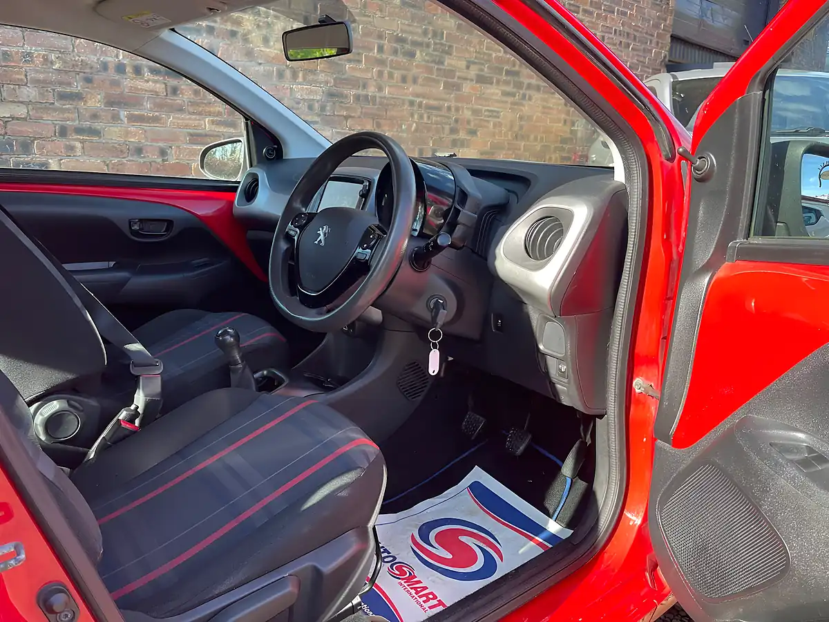 Used 2016 Peugeot 108 Active Red - Interior and Exterior details 5