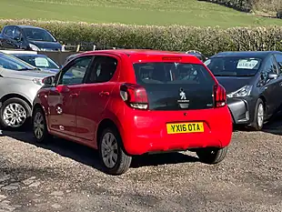 Used 2016 Peugeot 108 Active Red - Interior and Exterior details 6