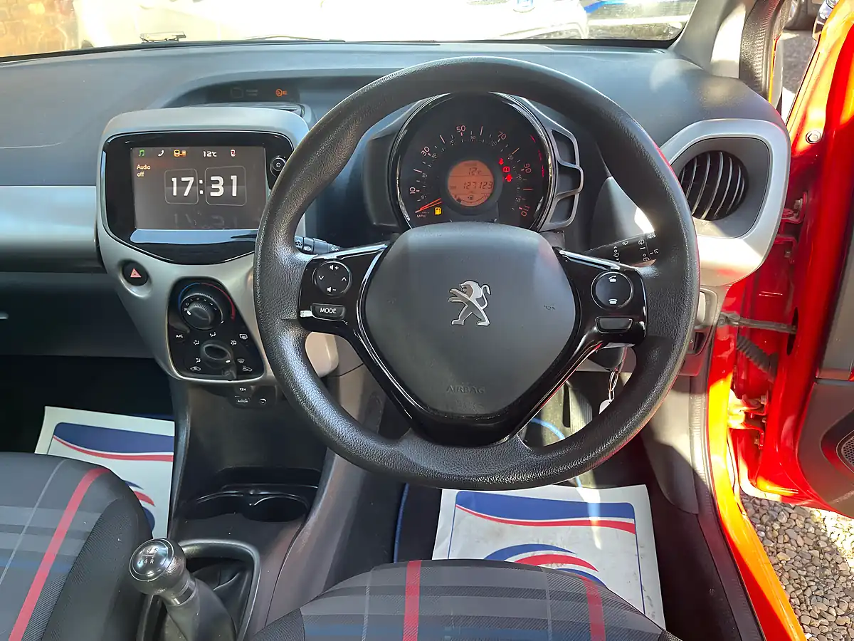 Used 2016 Peugeot 108 Active Red - Interior and Exterior details 9
