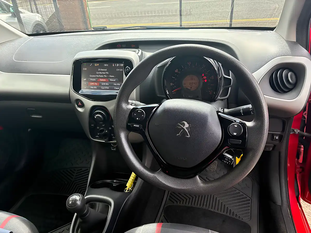 Used 2016 Peugeot 108 Active Red - Interior and Exterior details 10