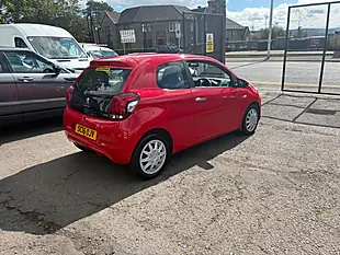 Used 2016 Peugeot 108 Active Red - Interior and Exterior details 3