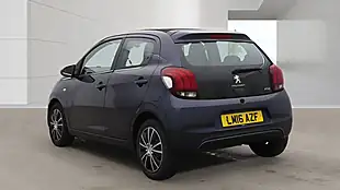 Used 2016 Peugeot 108 Active Top French Blue - Interior and Exterior details 4