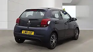 Used 2016 Peugeot 108 Active Top French Blue - Interior and Exterior details 5