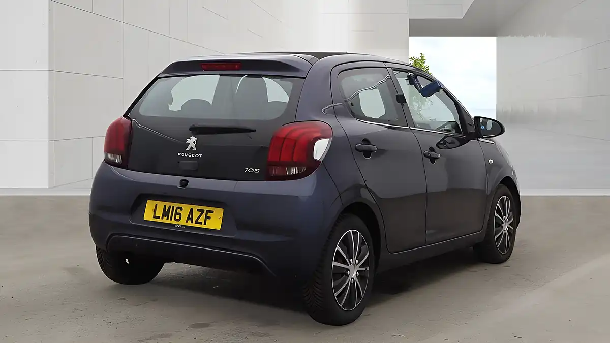 Used 2016 Peugeot 108 Active Top French Blue - Interior and Exterior details 5