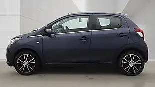 Used 2016 Peugeot 108 Active Top French Blue - Interior and Exterior details 8