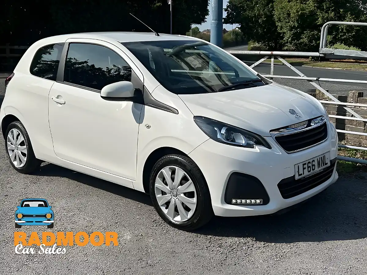 Used 2016 Peugeot 108 Active White - Front View