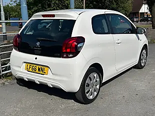 Used 2016 Peugeot 108 Active White - Interior and Exterior details 5