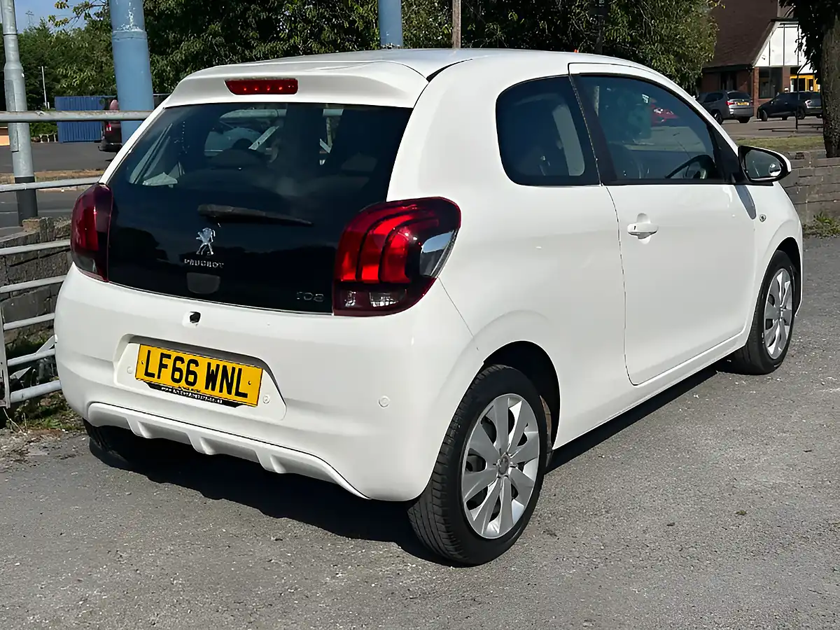 Used 2016 Peugeot 108 Active White - Interior and Exterior details 5