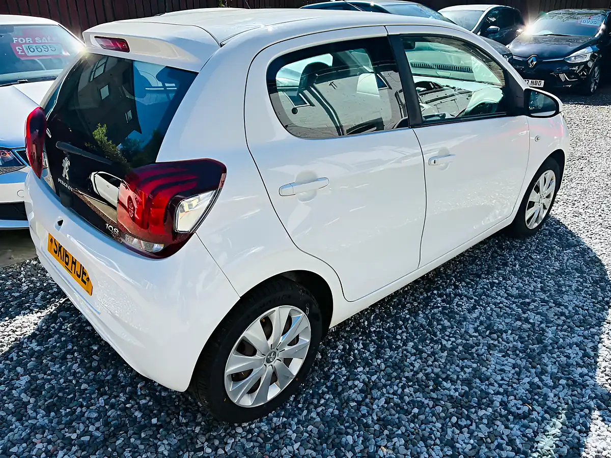 Used 2016 Peugeot 108 Active White - Interior and Exterior details 10