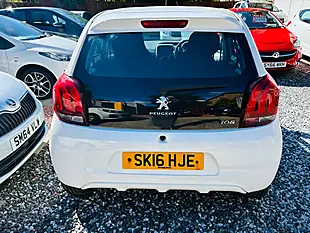 Used 2016 Peugeot 108 Active White - Interior and Exterior details 12