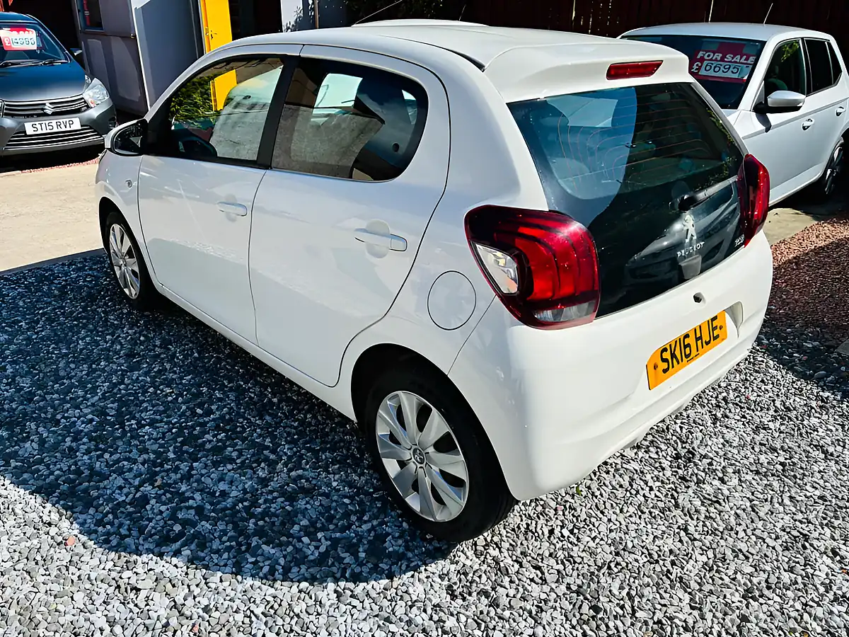 Used 2016 Peugeot 108 Active White - Interior and Exterior details 14