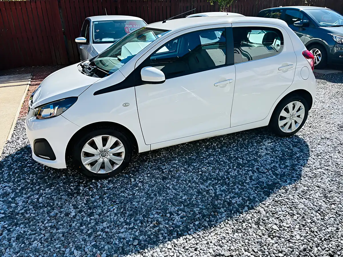 Used 2016 Peugeot 108 Active White - Interior and Exterior details 2