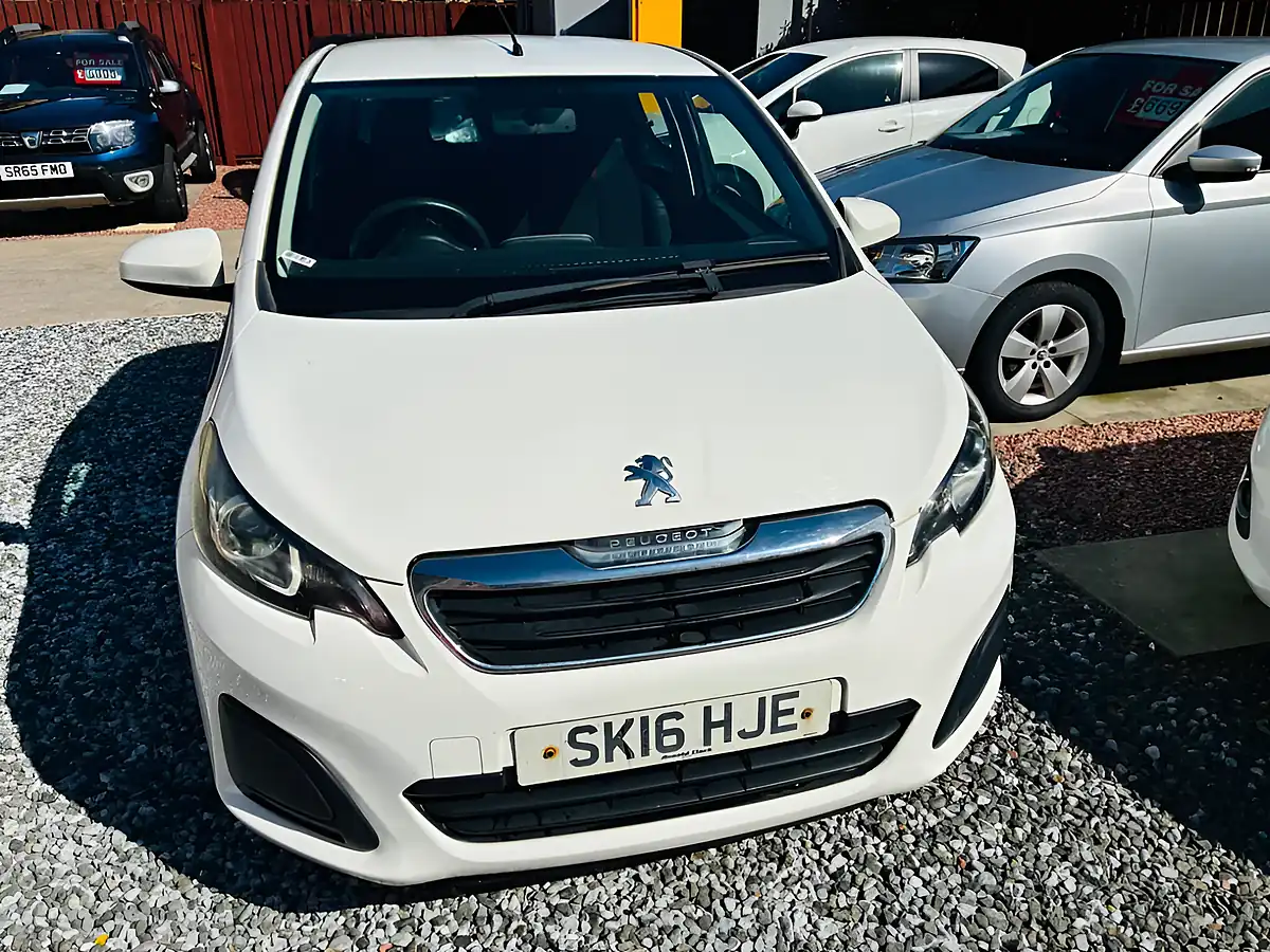 Used 2016 Peugeot 108 Active White - Interior and Exterior details 3