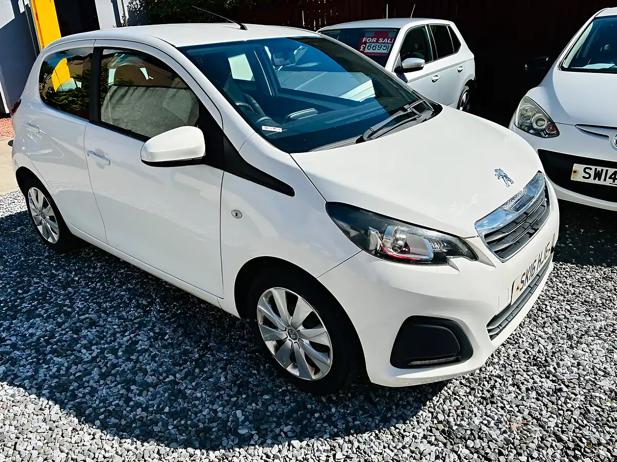 Used 2016 Peugeot 108 Active White - Interior and Exterior details 7