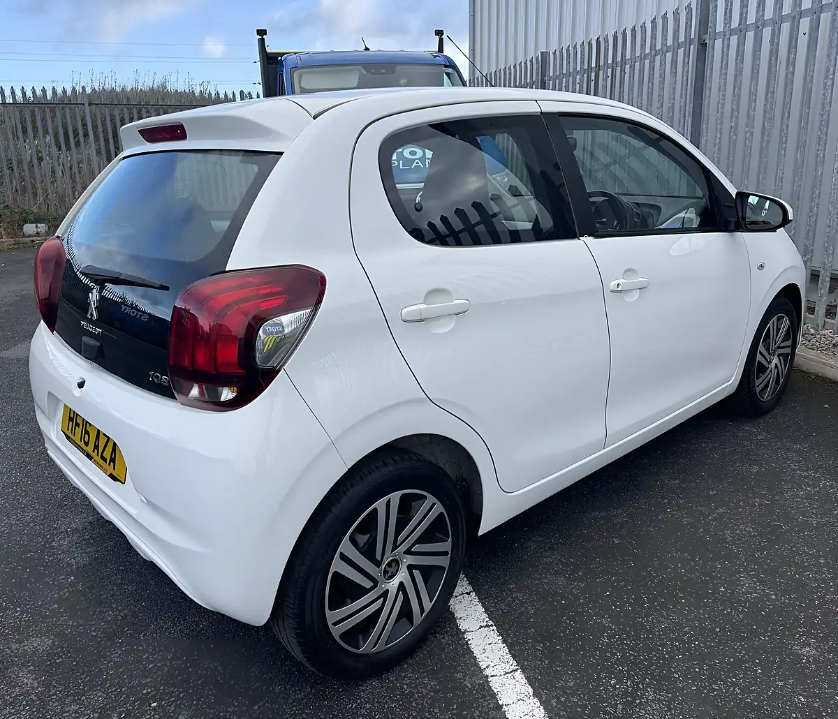 Used 2016 Peugeot 108 Active White - Interior and Exterior details 5