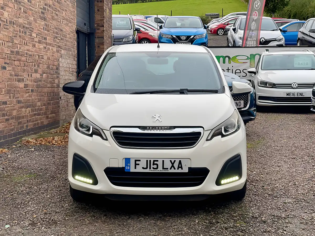 Used 2016 Peugeot 108 Active White - Interior and Exterior details 2