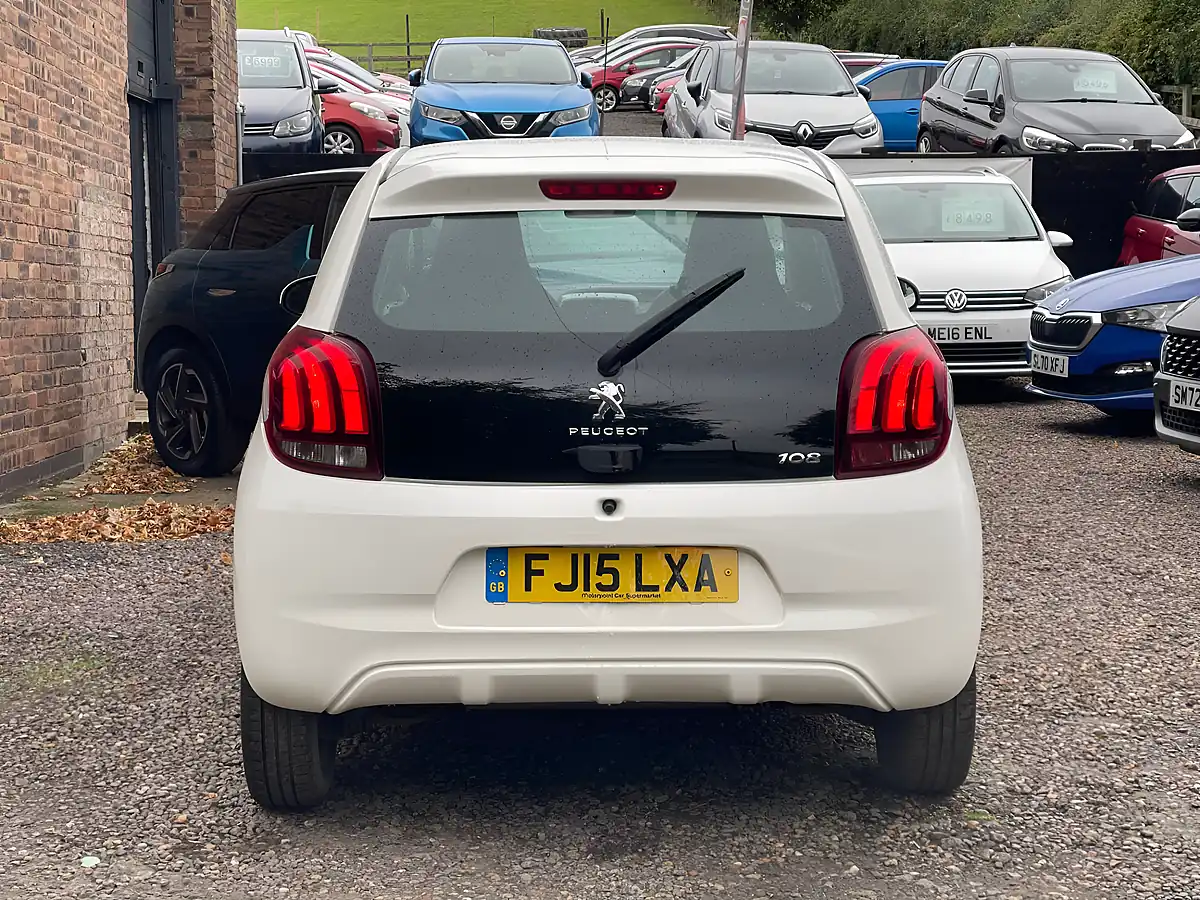Used 2016 Peugeot 108 Active White - Interior and Exterior details 5