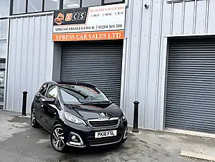 Used 2016 Peugeot 108 Allure Black - Interior and Exterior details 11