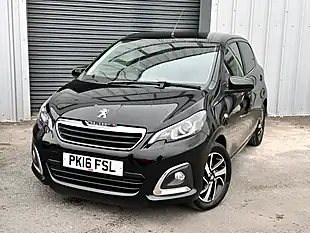 Used 2016 Peugeot 108 Allure Black - Interior and Exterior details 13
