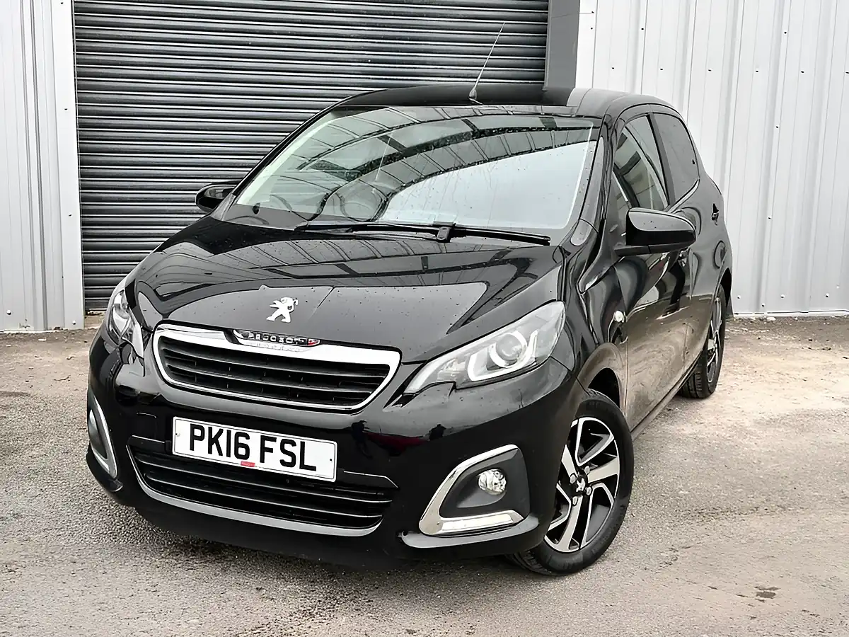 Used 2016 Peugeot 108 Allure Black - Interior and Exterior details 13
