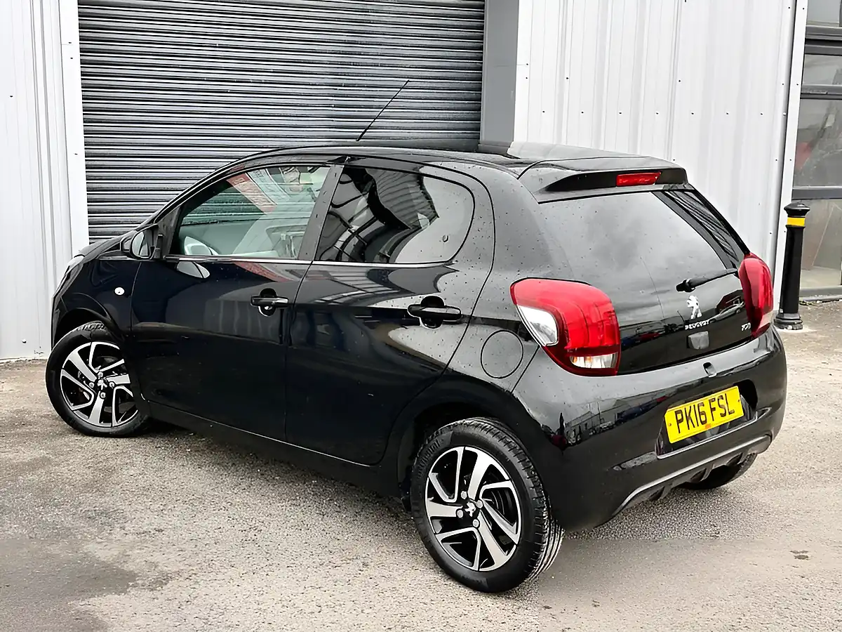 Used 2016 Peugeot 108 Allure Black - Interior and Exterior details 17