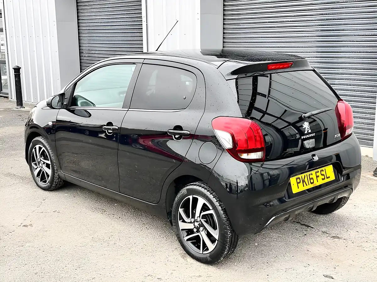 Used 2016 Peugeot 108 Allure Black - Interior and Exterior details 18
