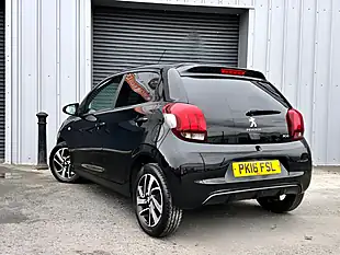 Used 2016 Peugeot 108 Allure Black - Interior and Exterior details 3