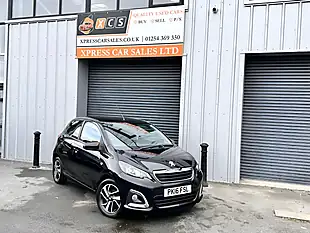 Used 2016 Peugeot 108 Allure Black - Interior and Exterior details 5