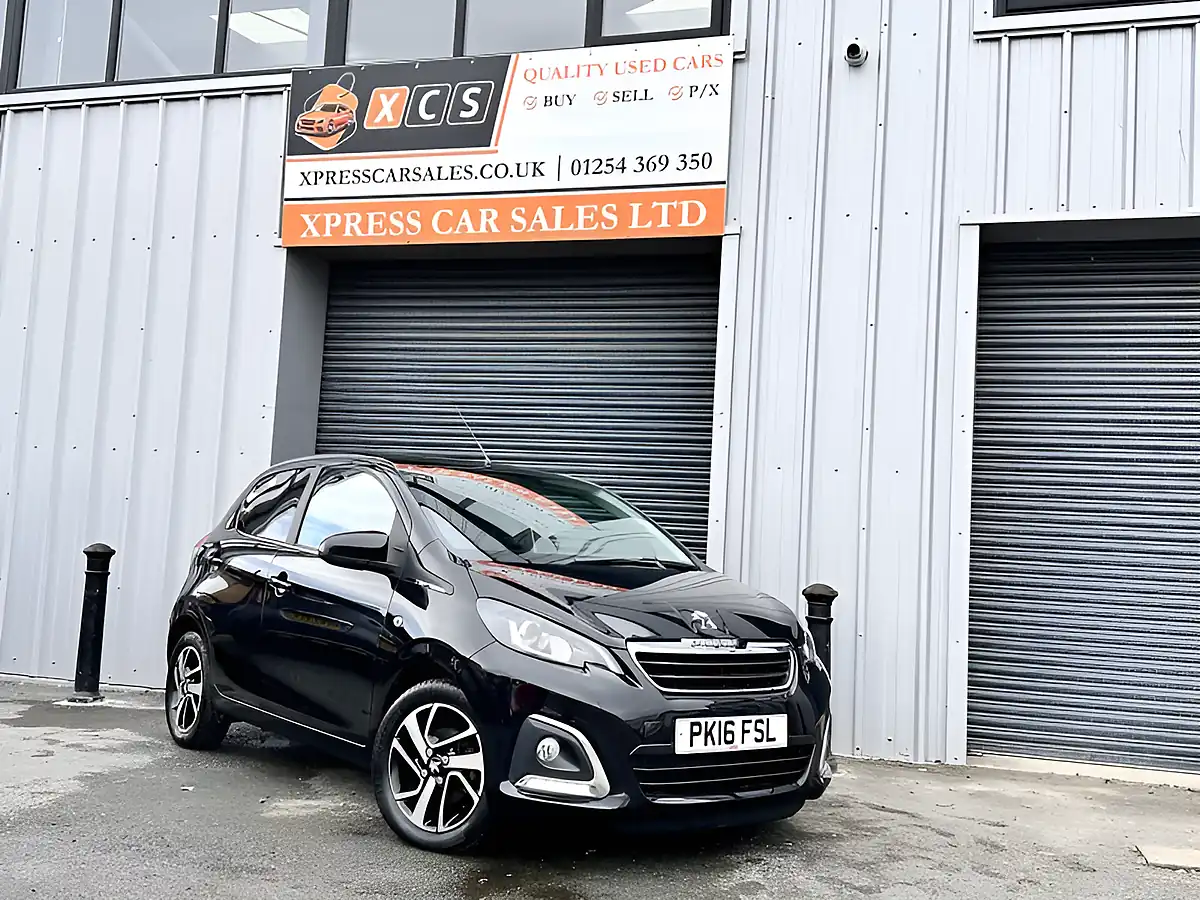 Used 2016 Peugeot 108 Allure Black - Interior and Exterior details 6