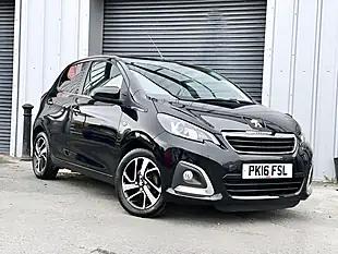 Used 2016 Peugeot 108 Allure Black - Interior and Exterior details 8