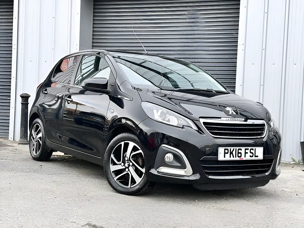 Used 2016 Peugeot 108 Allure Black - Interior and Exterior details 8