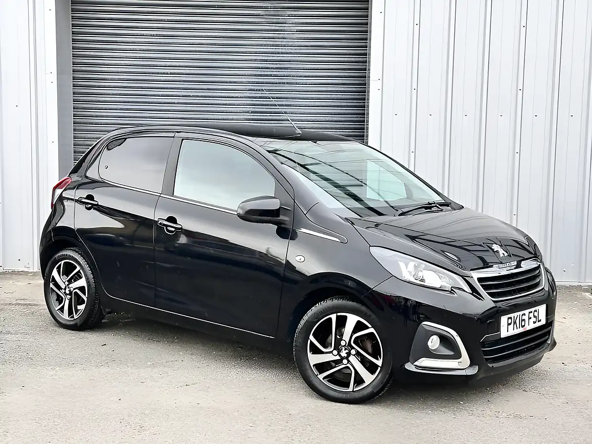 Used 2016 Peugeot 108 Allure Black - Interior and Exterior details 9