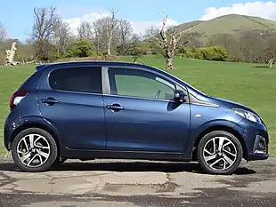 Used 2016 Peugeot 108 Allure Blue - Interior and Exterior details 10