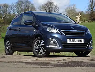Used 2016 Peugeot 108 Allure Blue - Interior and Exterior details 5