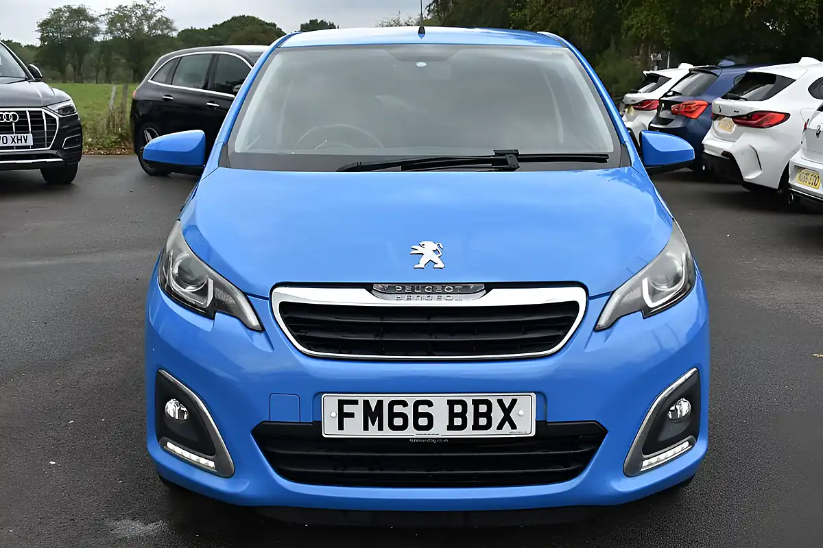 Used 2016 Peugeot 108 Allure Blue - Interior and Exterior details 3