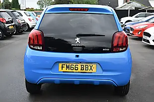 Used 2016 Peugeot 108 Allure Blue - Interior and Exterior details 5