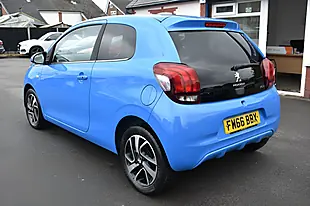 Used 2016 Peugeot 108 Allure Blue - Interior and Exterior details 6