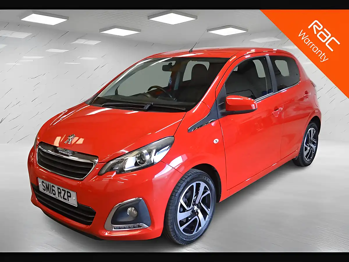 Used 2016 Peugeot 108 Allure Laser Red - Front View
