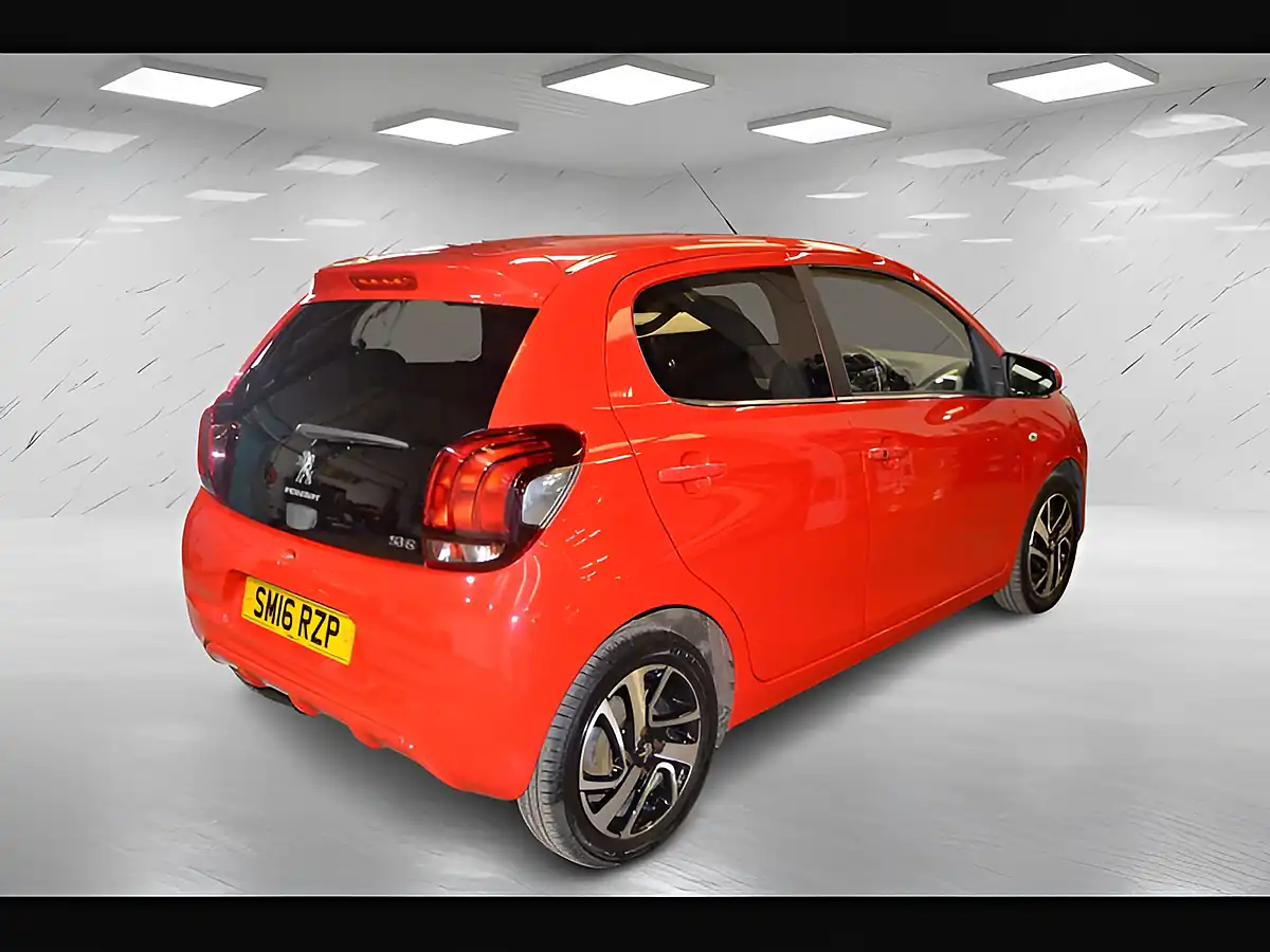 Used 2016 Peugeot 108 Allure Laser Red - Interior and Exterior details 8