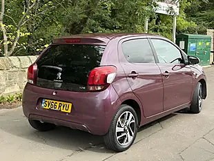 Used 2016 Peugeot 108 Allure Purple - Interior and Exterior details 3