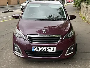 Used 2016 Peugeot 108 Allure Purple - Interior and Exterior details 4