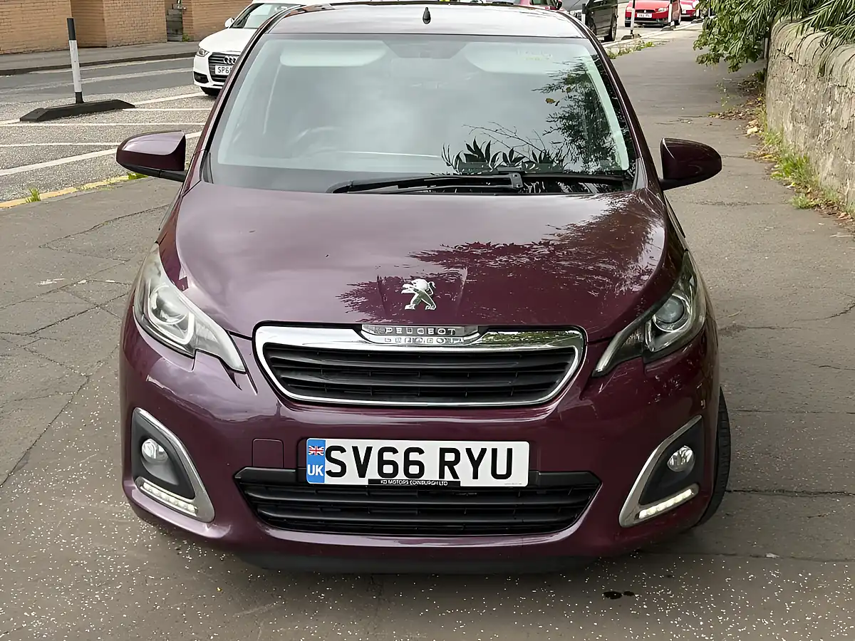 Used 2016 Peugeot 108 Allure Purple - Interior and Exterior details 4