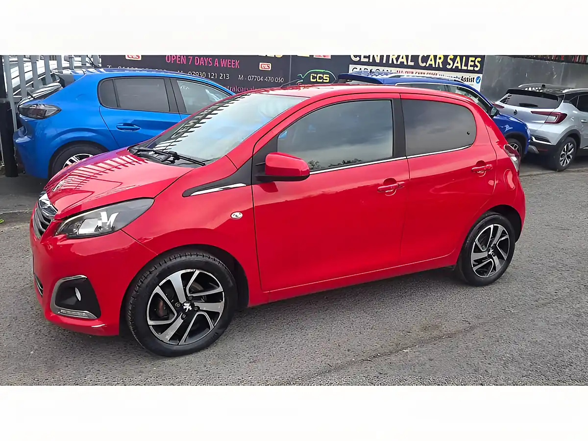 Used 2016 Peugeot 108 Allure Red - Interior and Exterior details 16